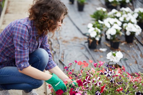 Gardening team working under a modern slavery prevention policy