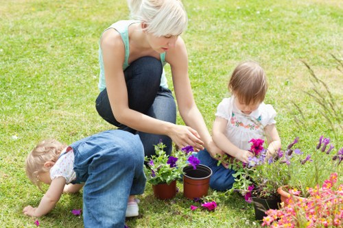 Low-carbon van used for eco-friendly gardening collections